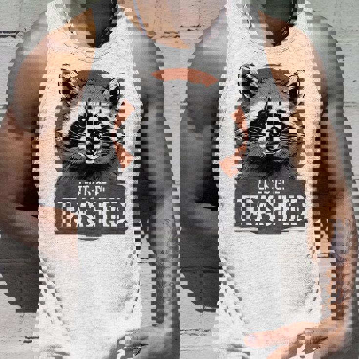 アライグマコスチュームtシャツ グルービー Let's Get Trashed タンクトップ 彼への贈り物