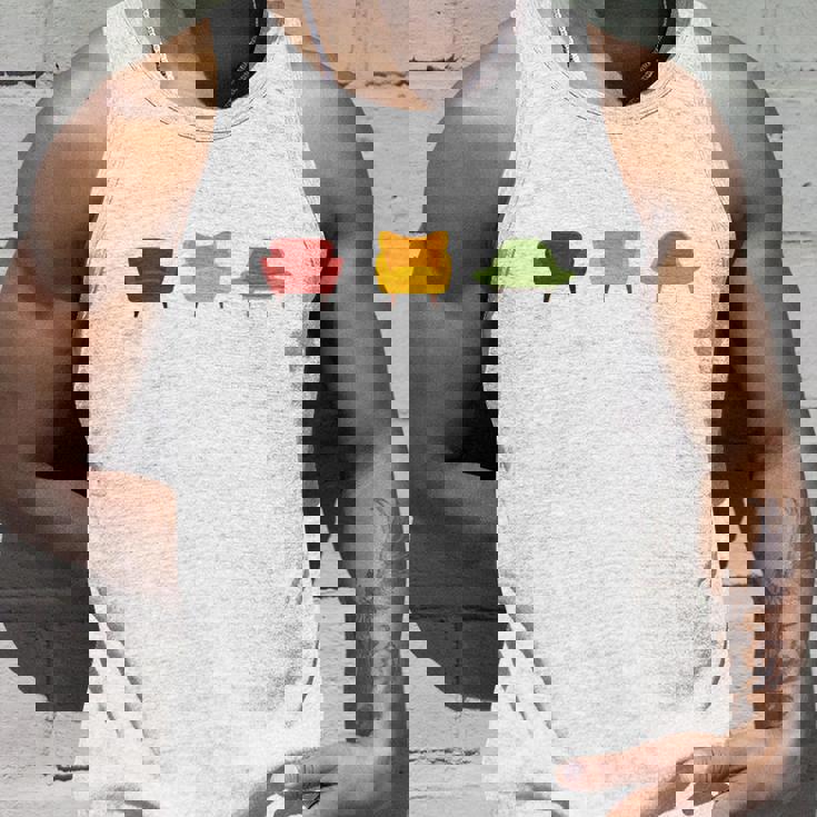 アームチェア哲学者 表面的な理論家 長袖tシャツ タンクトップ 彼への贈り物