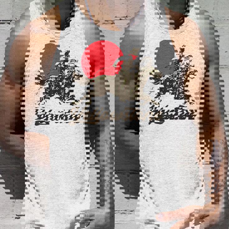 イエローストーン国立公園 カウボーイ&馬 ラングラー ビンテージ タンクトップ 彼への贈り物