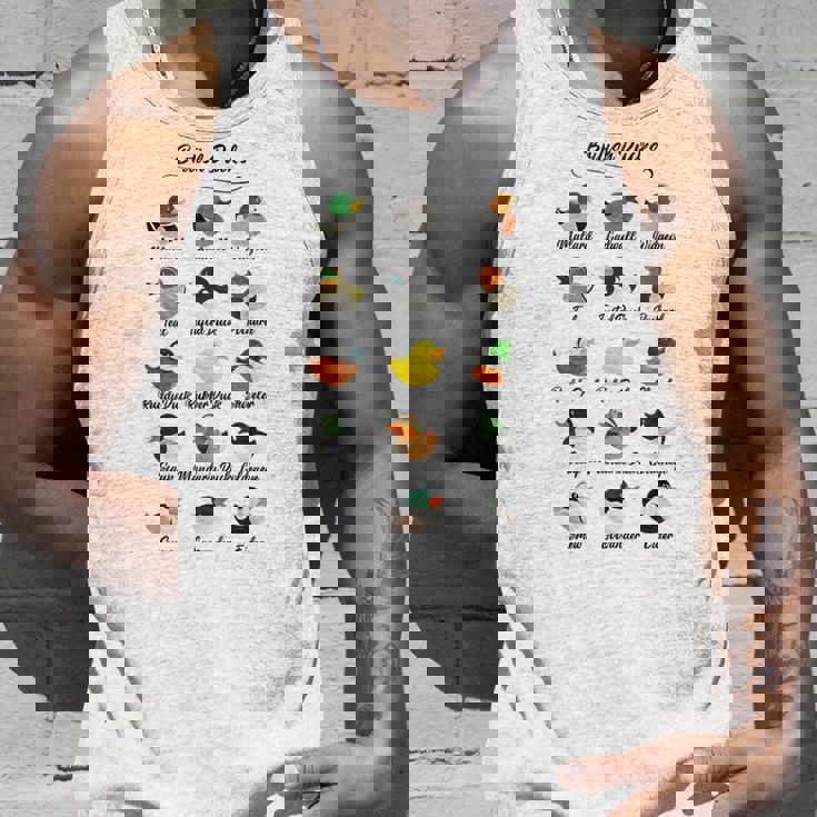 イギリス アヒル かわいい 動物 鳥 陽気なウィットティユーモア タンクトップ 彼への贈り物