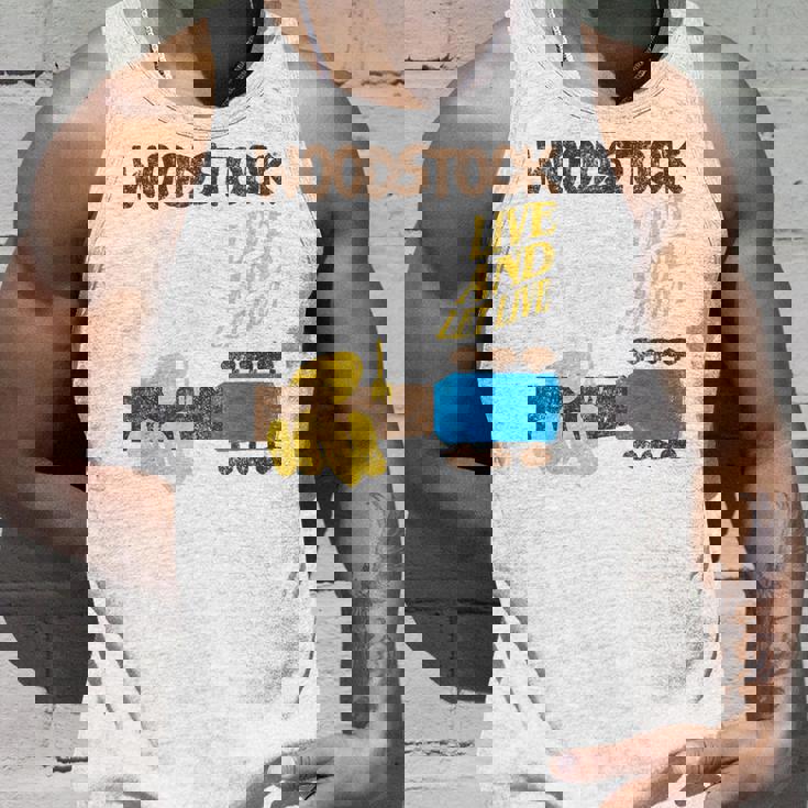 ウッドストック・ライブ・アンド・レット・ライブ タンクトップ 彼への贈り物