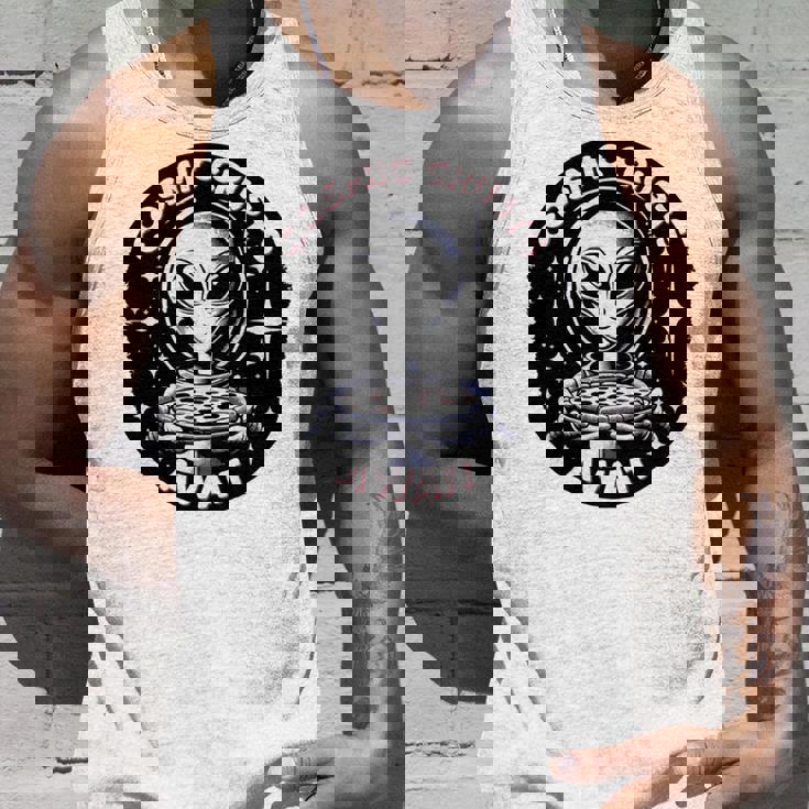 エイリアンピザオファー 宇宙の地殻が待っている 長袖tシャツ タンクトップ 彼への贈り物