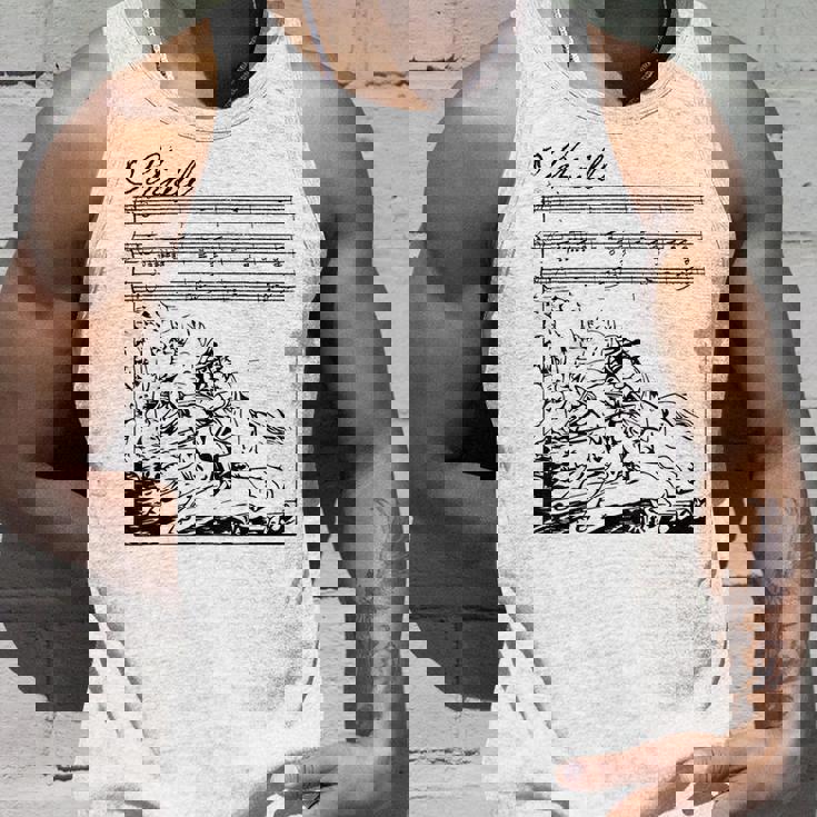 エルケーニッヒ・ゲーテの詩シューベルトの歌 タンクトップ 彼への贈り物