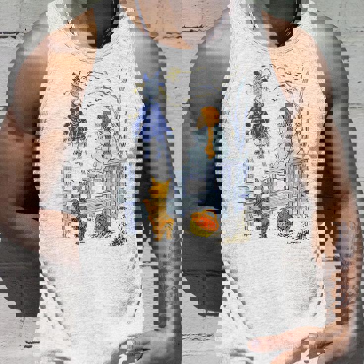 オズの土地 ギフト クラシック かかし トト オズの魔法使い ドロシーの魔法使い タンクトップ 彼への贈り物