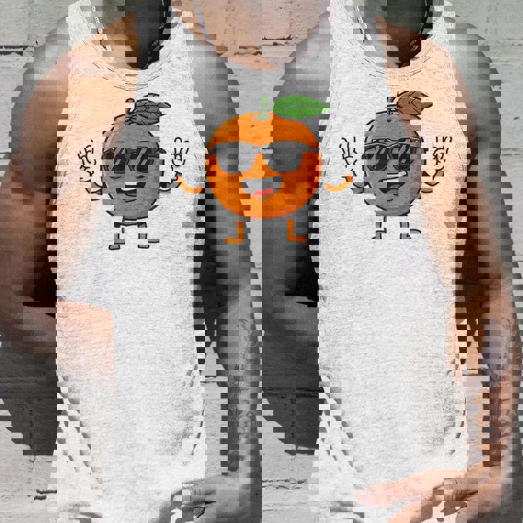 オレンジ 面白い 人間 クール シェード 腕 脚 夏 太陽 タンクトップ 彼への贈り物