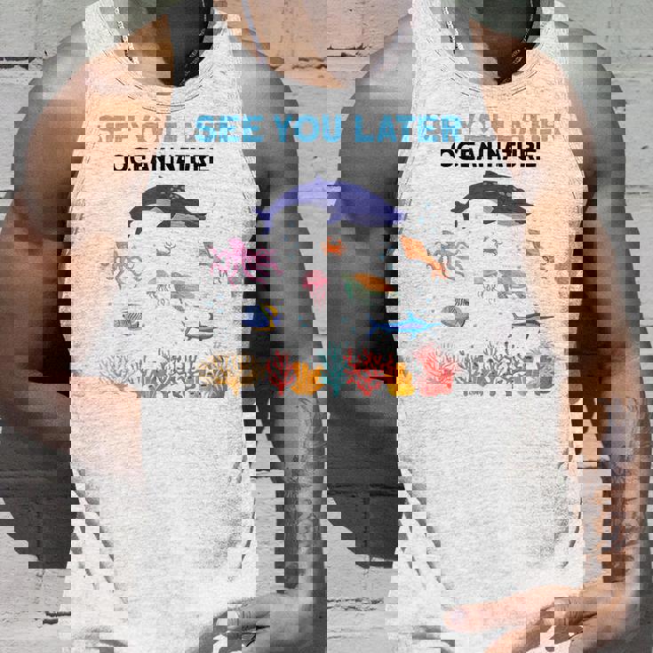 オーシャンネイチャー 未来の海洋生物学者 科学者 タンクトップ 彼への贈り物