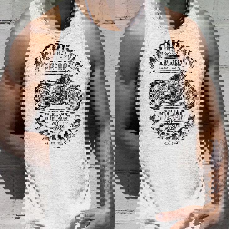 バックプリント オートバイ ファン シンプル バイカー エッジールック グラフィック タンクトップ 彼への贈り物