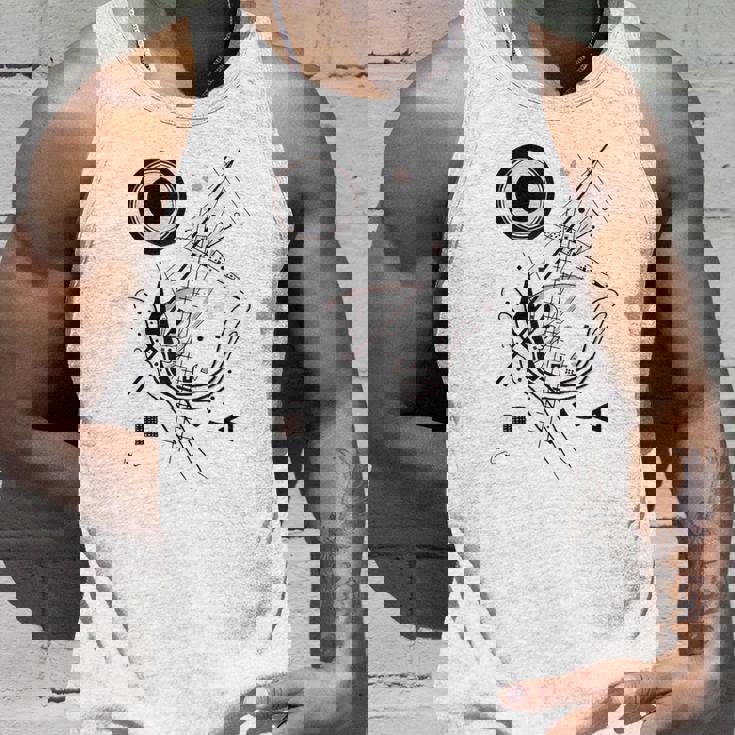 カンディンスキー ブルー、1922 年のアートワーク タンクトップ 彼への贈り物