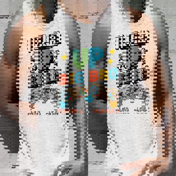 キッズ Leveled Up Big Bro 2025 ビッグブラザー幼児に昇格 タンクトップ 彼への贈り物