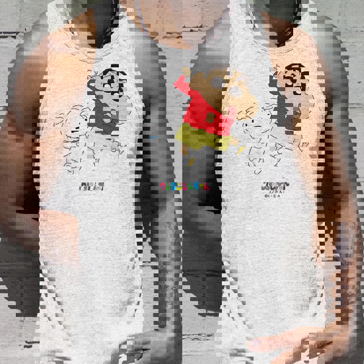 キッズ クレヨンしんちゃん 踊る！しんちゃんとシロ タンクトップ 彼への贈り物