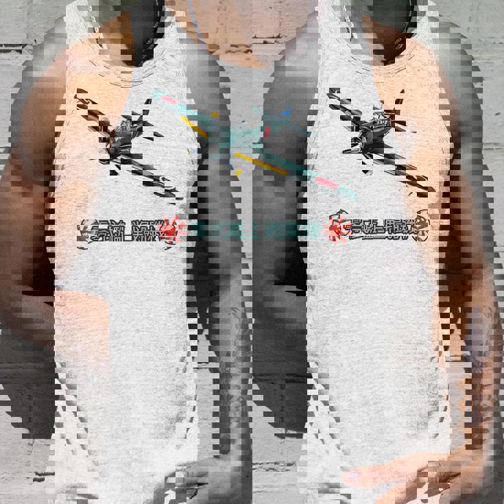 キッズ 第2次世界大戦 日本軍戦闘機 零式艦上戦闘機 タンクトップ 彼への贈り物