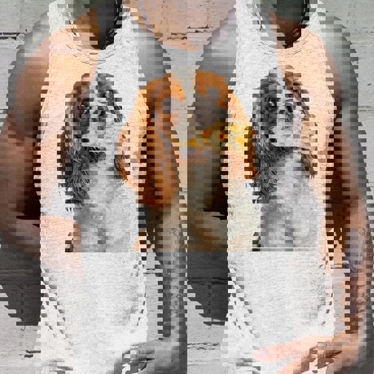 キャバリア・キング・チャールズ・スパニエル・チーズ・ドッグキャバリアー 長袖tシャツ タンクトップ 彼への贈り物