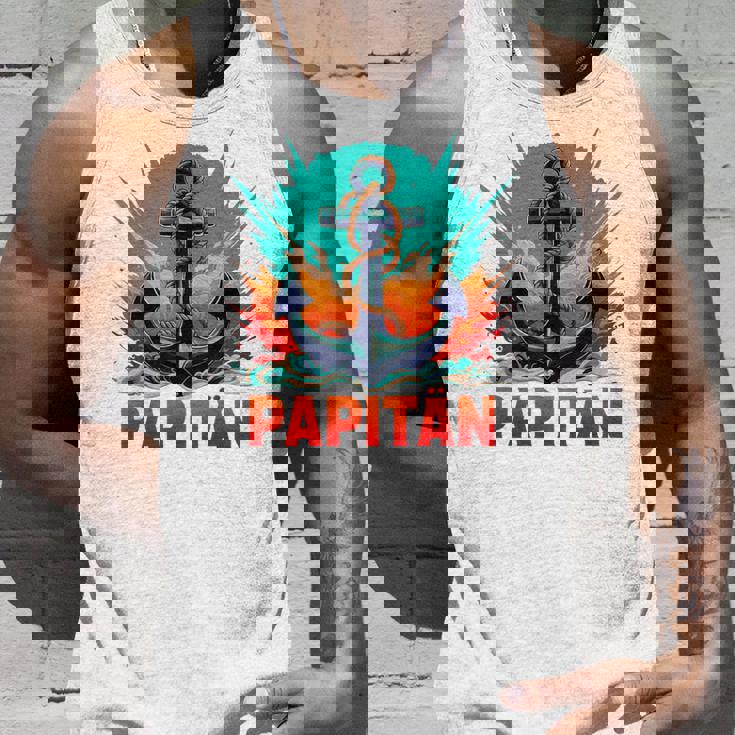 キャプテンアンカー パピタン・ヴァーター スーパーパパ 父の日 2025 タンクトップ 彼への贈り物