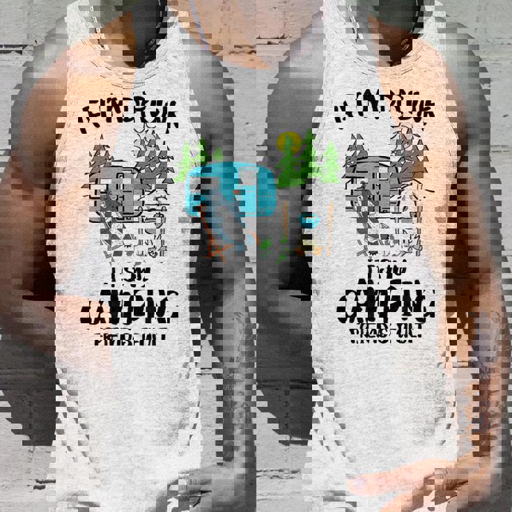 キャンプ 楽しい キャンピング 面白い キャンプファイヤー キャンピングカー 旅 タンクトップ 彼への贈り物