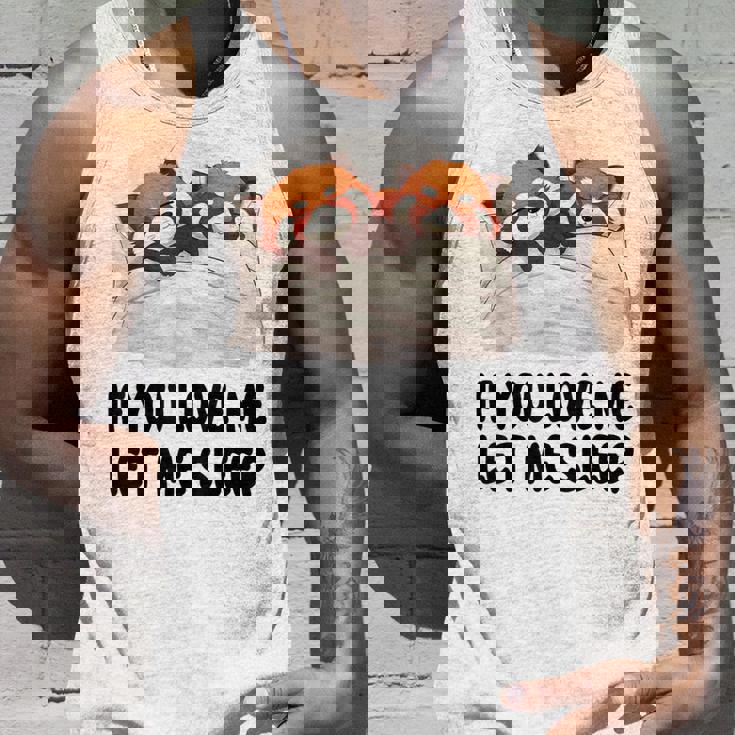 キュートなレッサーパンダ If You Love Meleep パジャマ タンクトップ 彼への贈り物