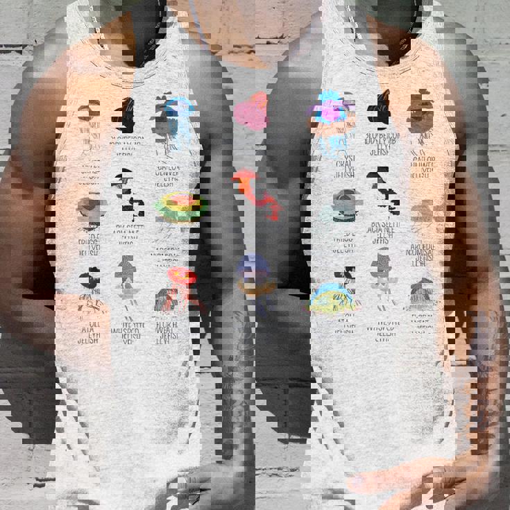 クラゲ 種 シージェリー 生物学者へのギフト タンクトップ 彼への贈り物