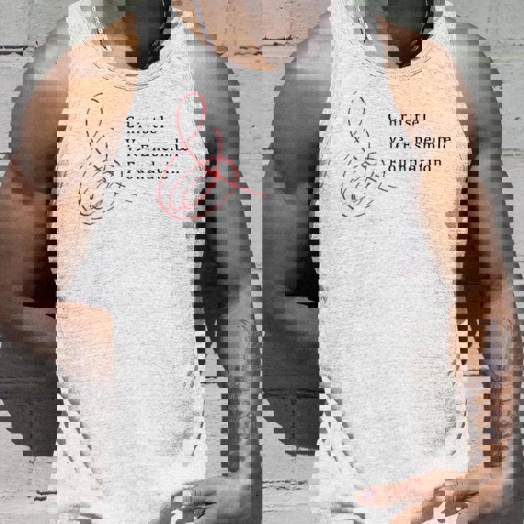 クリステル財団オフィシャルロゴ タンクトップ 彼への贈り物