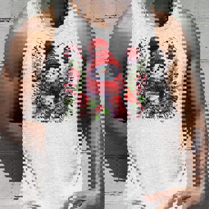 クリスマスの雪だるま タンクトップ 彼への贈り物