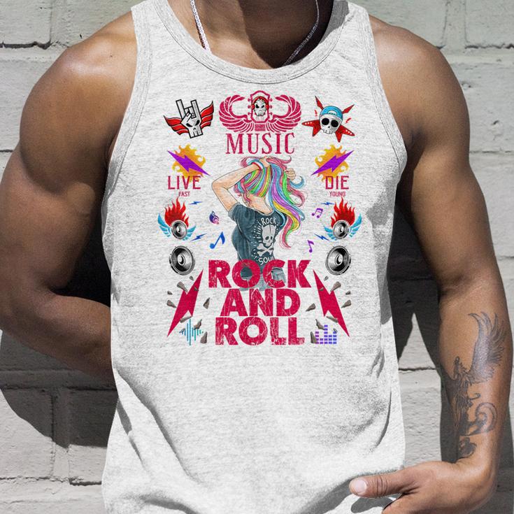 クールなヴィンテージオールドロックンロールミュージック、This Is My Rock And Roll タンクトップ 彼への贈り物
