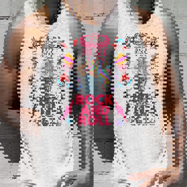 クールなヴィンテージオールドロックンロールミュージック、This Is My Rock And Roll タンクトップ 彼への贈り物