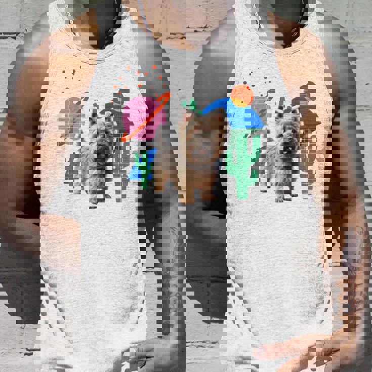 ケアンテリア デザートデザイン犬 長袖tシャツ タンクトップ 彼への贈り物