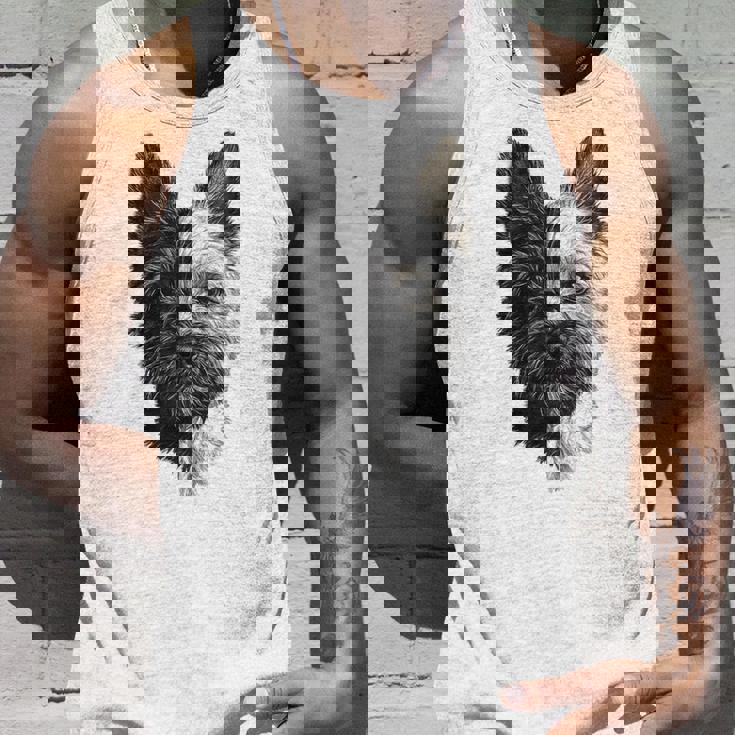 ケアンテリア 犬 モチーフ ペット 作品 ケアンテリア タンクトップ 彼への贈り物