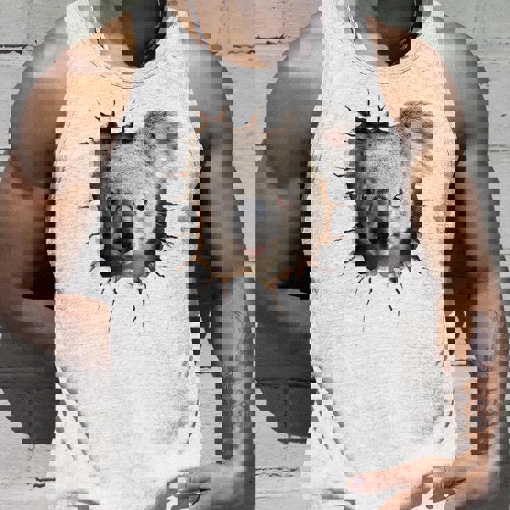 コアラ アニマル柄 動物園 ポートレート イラスト かわいい コアラ タンクトップ 彼への贈り物