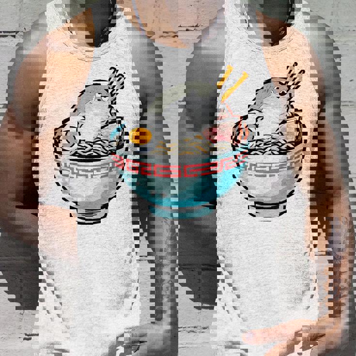 サカバンバスピス フィッシュミーム 和風ラーメン丼 タンクトップ 彼への贈り物