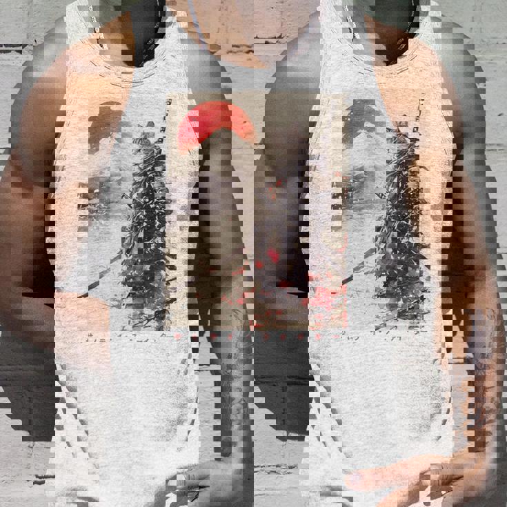 サムライ 猫戦士 浮世 墨絵 猫 サムライ 長袖tシャツ タンクトップ 彼への贈り物