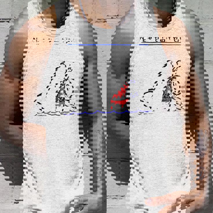 サメのことわざ ブラックユーモア Nice To Eat Yo タンクトップ 彼への贈り物