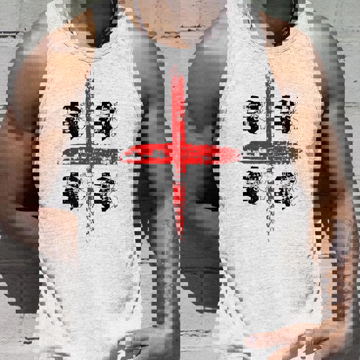 サルディニア国旗イタリア、四つのムーア国旗、グランジアート効果 タンクトップ 彼への贈り物