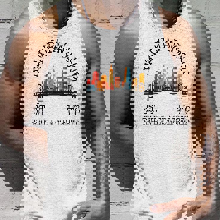 サンフランシスコ お土産 スカイライン サンフランシスコ メンズ レディース タンクトップ 彼への贈り物