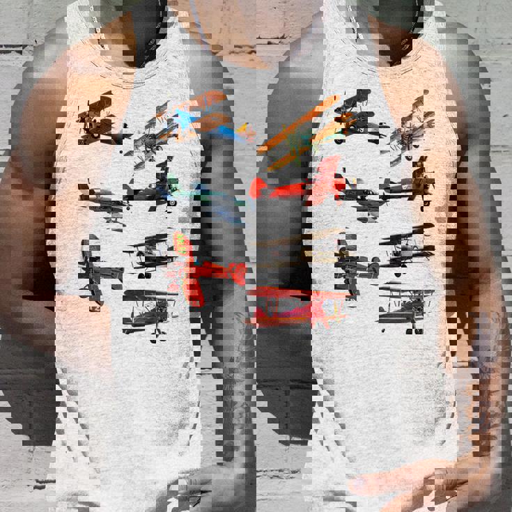 シングルエンジンプロペラ飛行機 タンクトップ 彼への贈り物