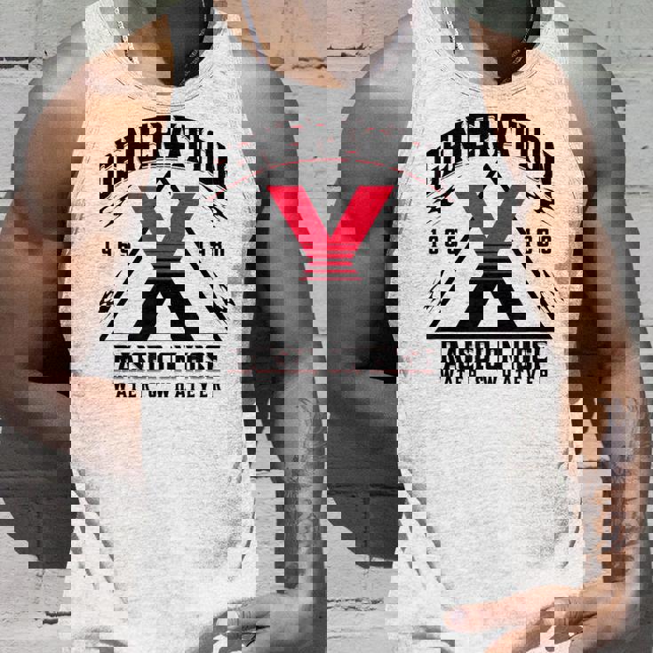 ジェネレーションxはホースウォーターで育ちました 1965 1980 タンクトップ 彼への贈り物