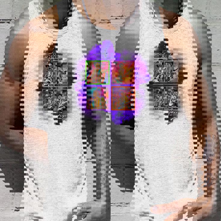 ジミヘンドリックス_004_Back Printed タンクトップ 彼への贈り物