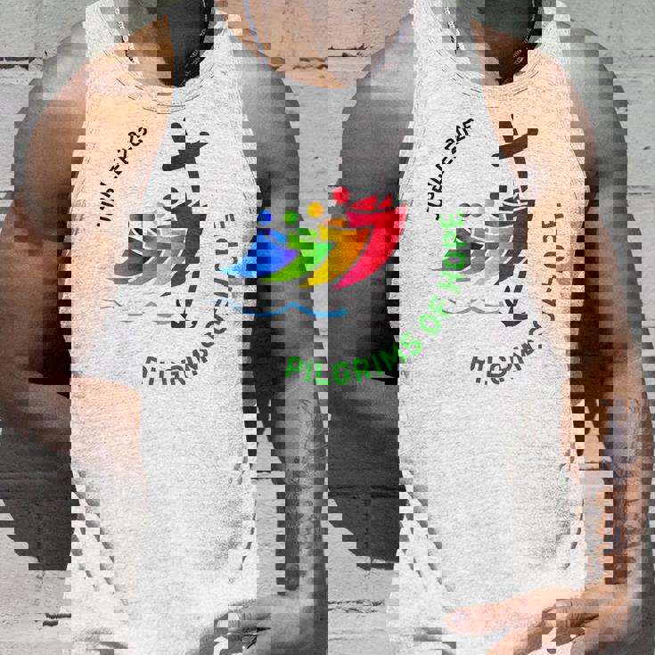 ジュビリー2025 信仰の旅への希望の巡礼者 タンクトップ 彼への贈り物