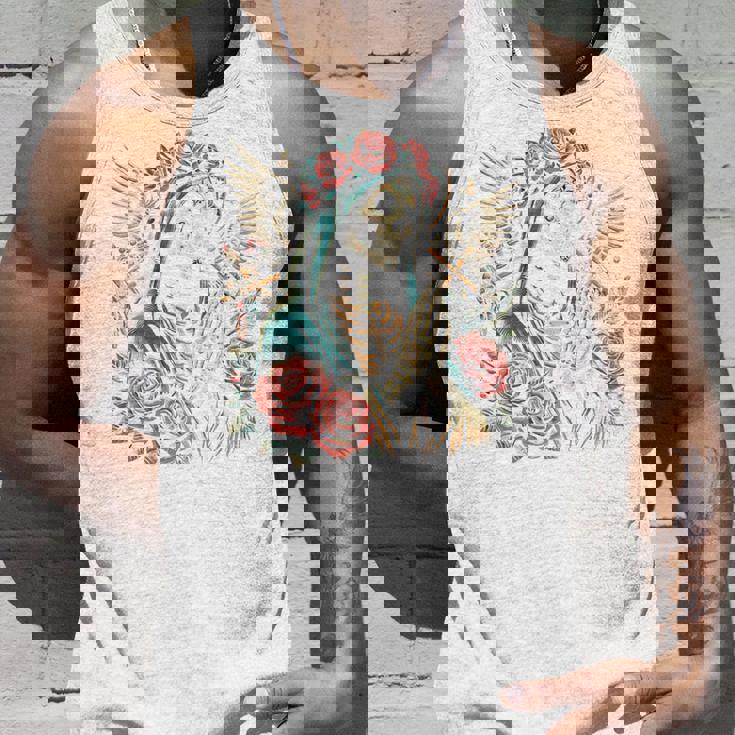 スカル サンタ ムエルテ 長袖tシャツ タンクトップ 彼への贈り物