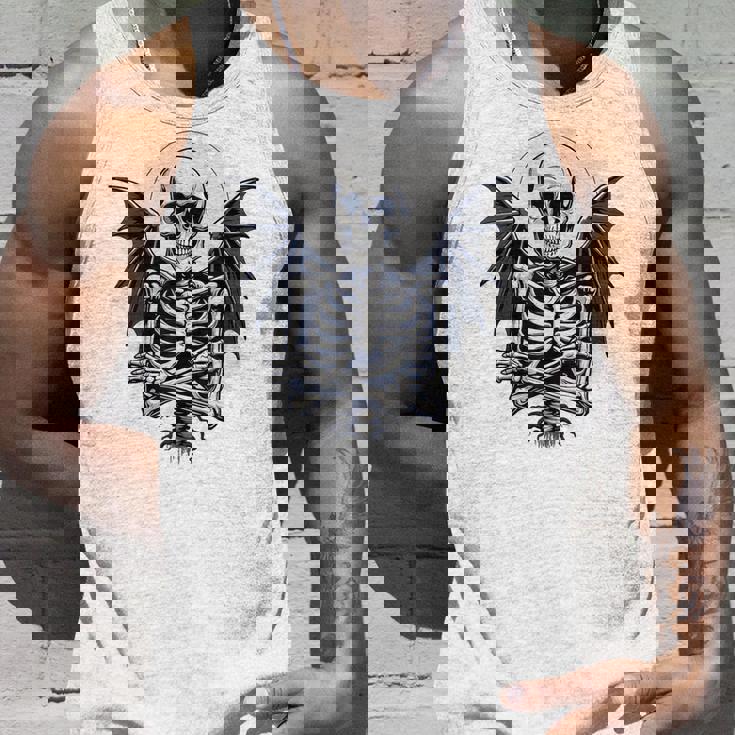 スケルトン ハロウィン コスチューム 怖い 不気味な翼 死 タンクトップ 彼への贈り物