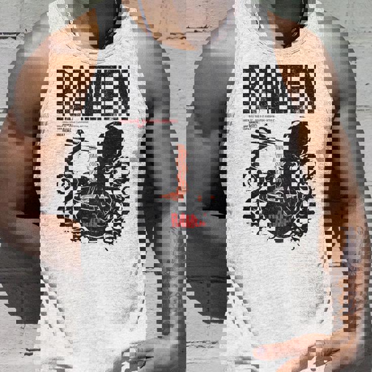 ストリートウェア ラーメン カワイイ オタク マンガ アニメ バックプリント モダン タンクトップ 彼への贈り物