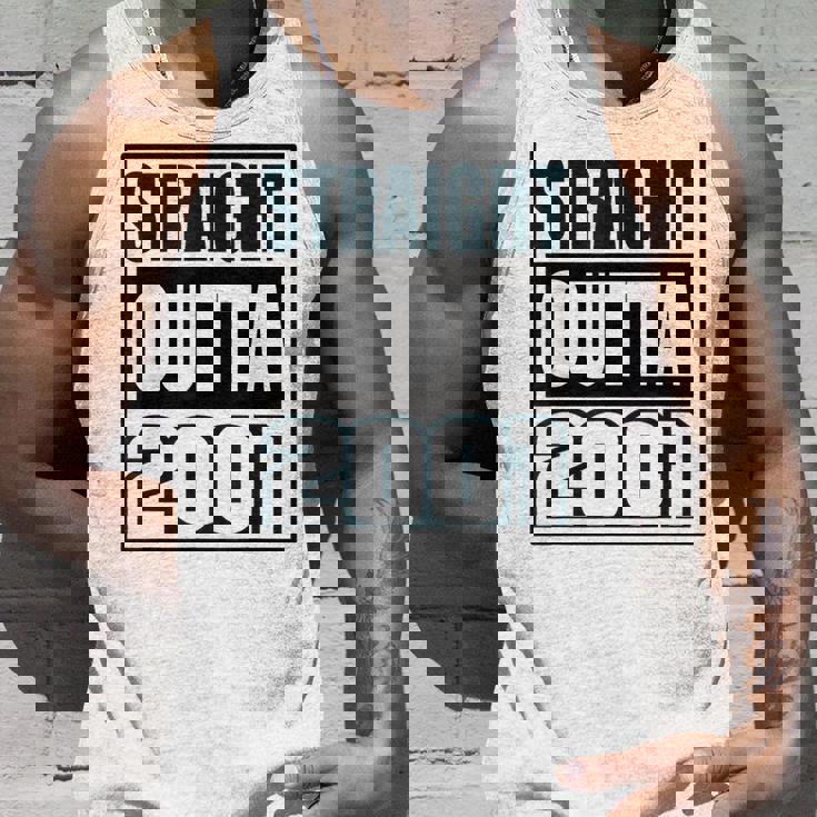 ストレイト・アウタ 2001 バースデー 2001 年生まれ 2001 ヴィンテージ タンクトップ 彼への贈り物