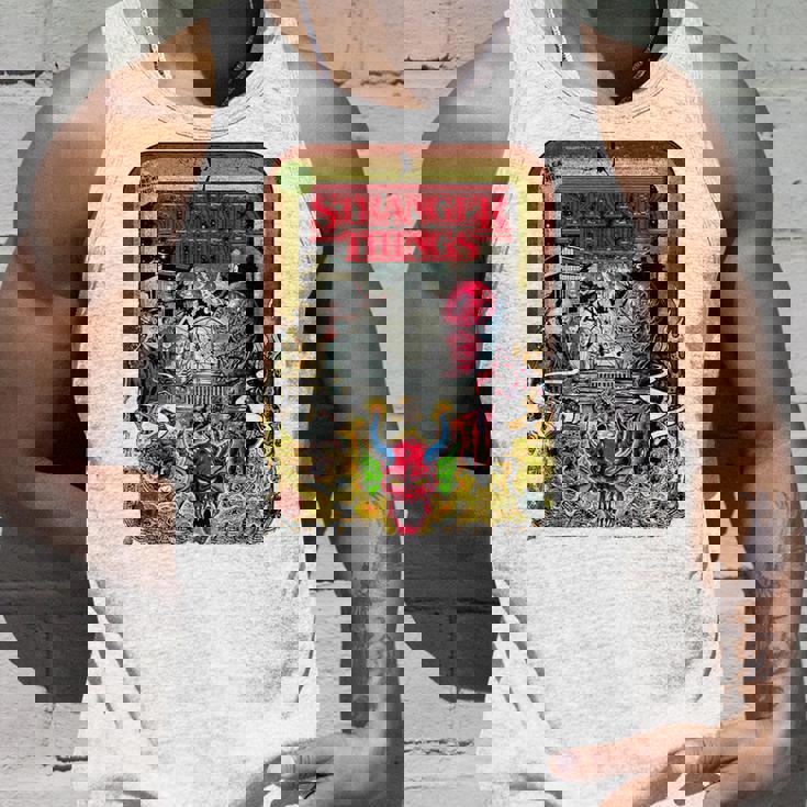 ストレンジャー・シングス プロモコミック The Partyecna セピア ヴィンテージ タンクトップ 彼への贈り物