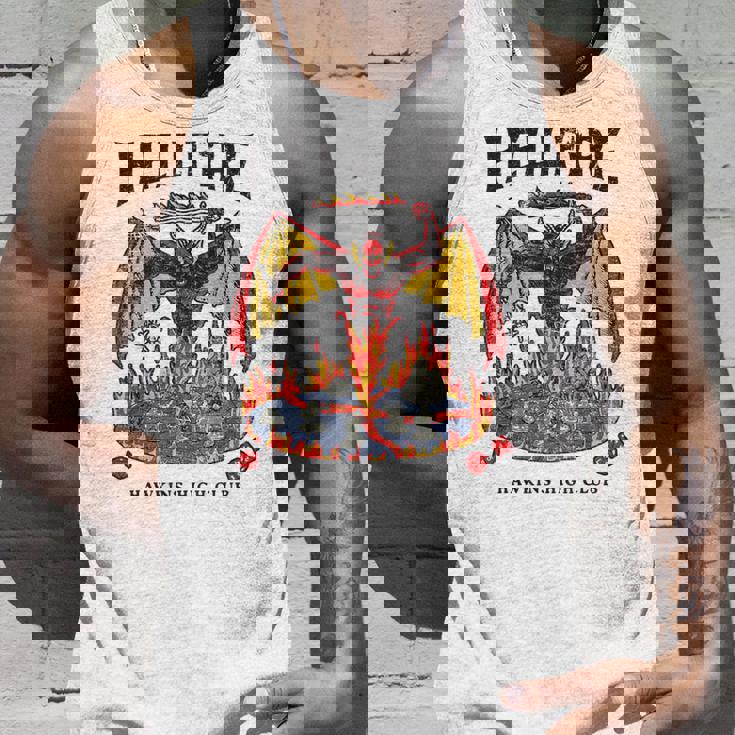 ストレンジャー・シングス ヘルファイア クラブ ポスター ホーキンス ハイ Dnd ギャング タンクトップ 彼への贈り物