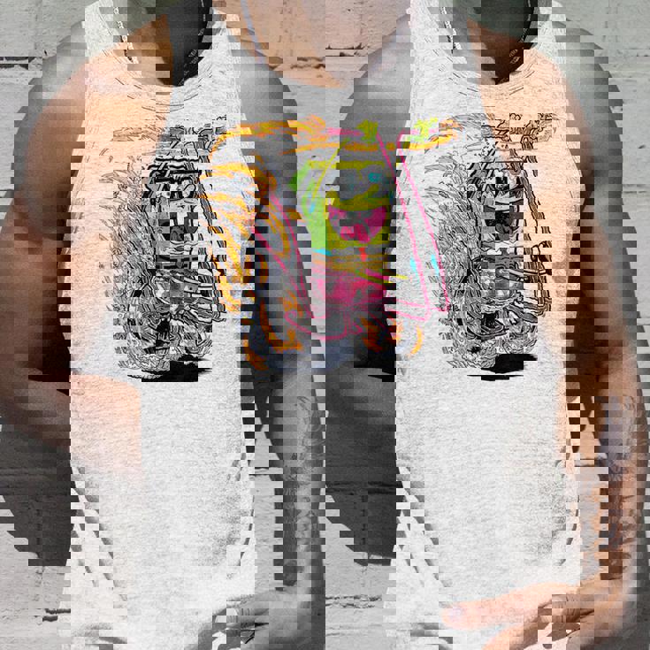 スポンジボブ スクエアパンツ スポンジボブ コミックバイク タンクトップ 彼への贈り物