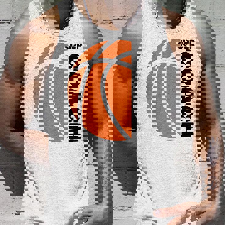 スーパー コーチ バスケットボール スポーツ バスケットボール コーチ Basketball Coach タンクトップ 彼への贈り物