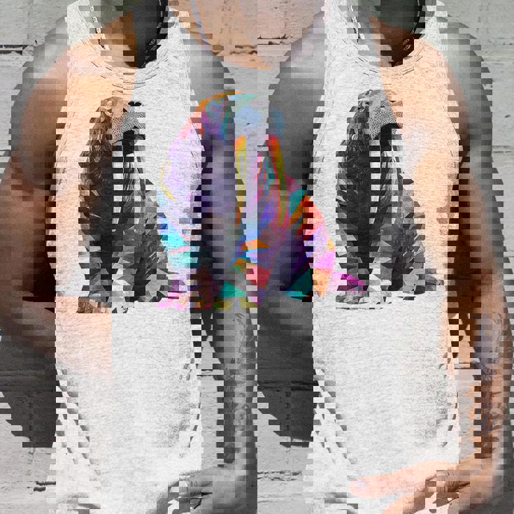 セイウチ 動物 モチーフ 作品 セイウチ タンクトップ 彼への贈り物