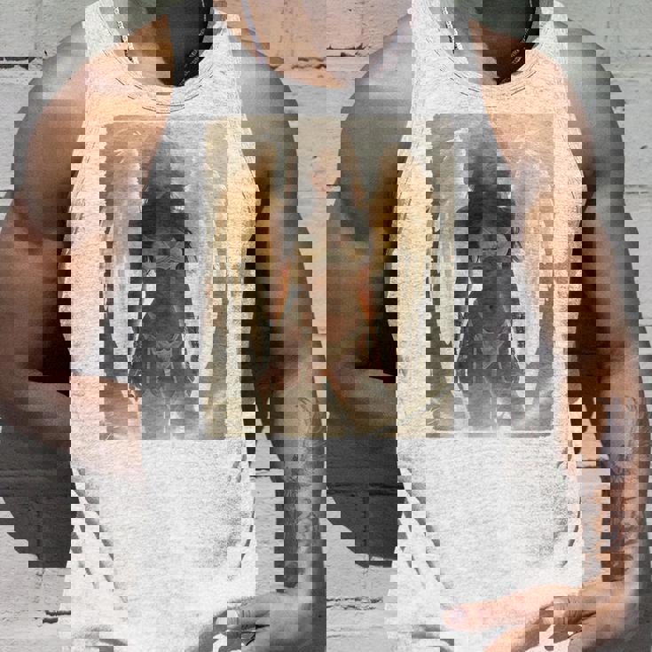 セクシーガールグラフィックtシャツ セクシーなブルネットエンジェルピンナップバックプリント タンクトップ 彼への贈り物