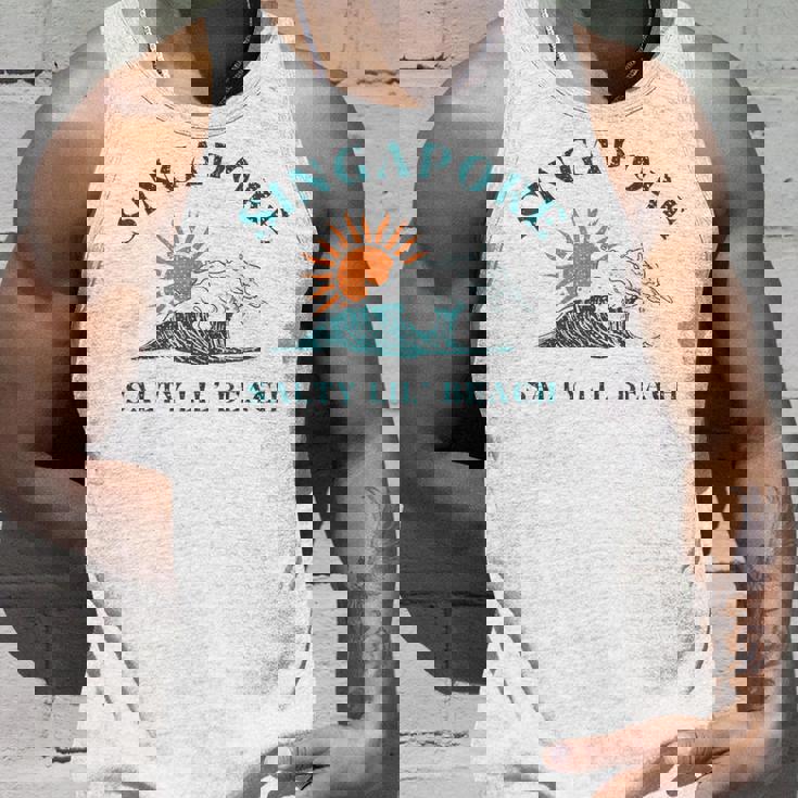 ソルティ リル ビーチ シンガポール 旅行 お土産 シンガポール タンクトップ 彼への贈り物