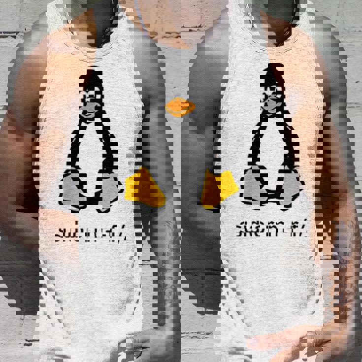 タックスlinuxペンギン-Sudorm-Rfコンピューターサイエンスコンピューター Tux Linux タンクトップ 彼への贈り物