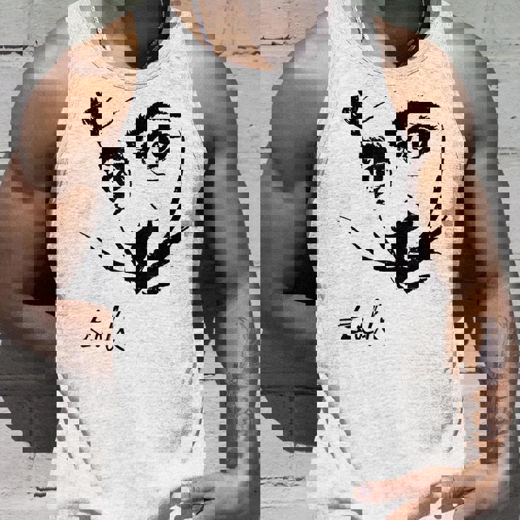 ダリの肖像画 タンクトップ 彼への贈り物