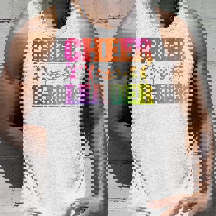 チア チアリーディング 水彩 レインボー チアリーダー タンクトップ 彼への贈り物